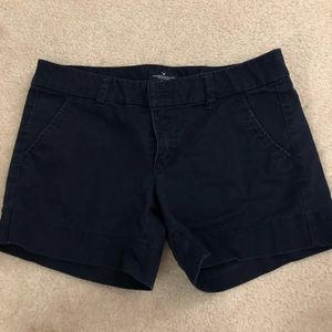 Navy blue shorts